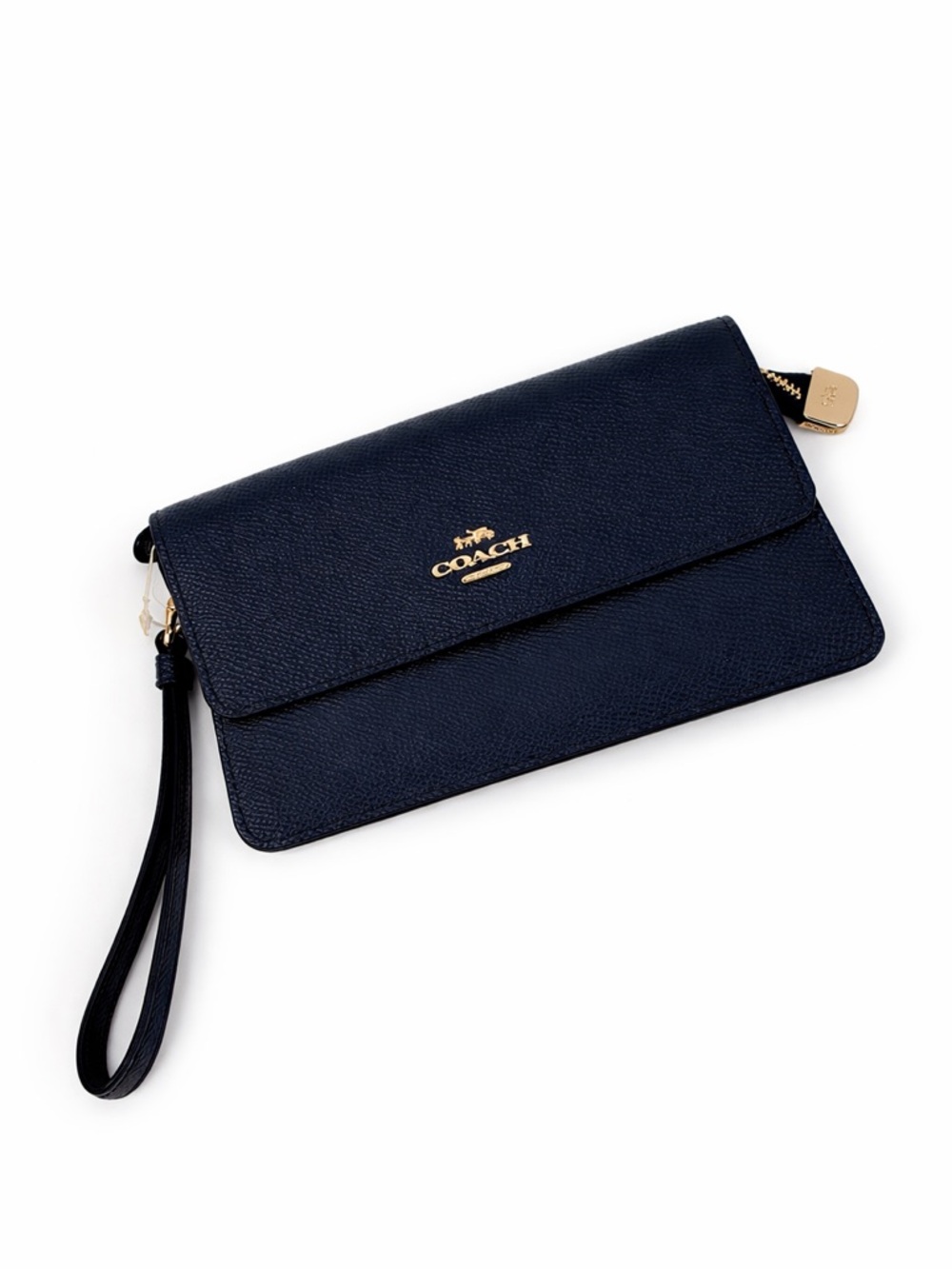 Coach wallet Navy Leather